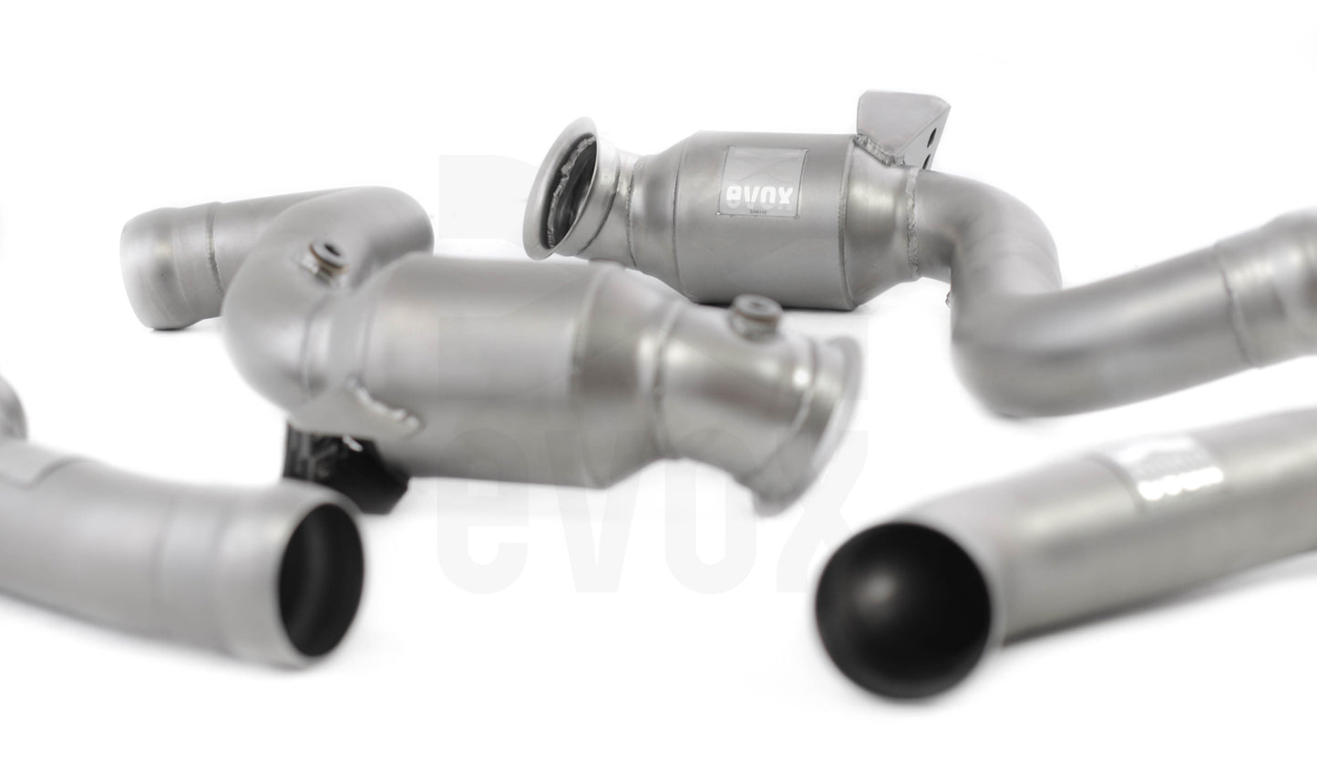 EVOX DownPipe SuperSport 200cc Mercedes C63 AMG (W205)