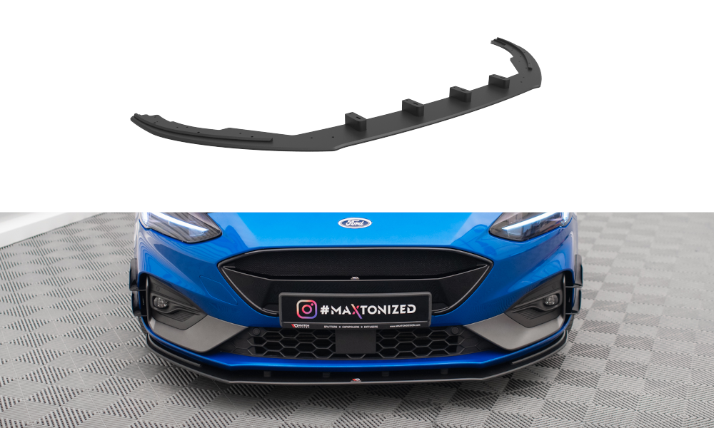 Sport Durabilité Lame Du Pare-Chocs Avant Ford Focus ST / ST-Line Mk4 FOFO4STCNC-FD1B