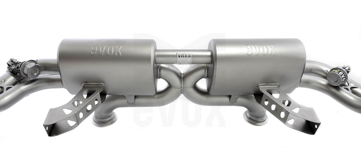 EVOX Silencieux ValveTronic Audi R8 V10 5.2L (2009-2012) Carbone