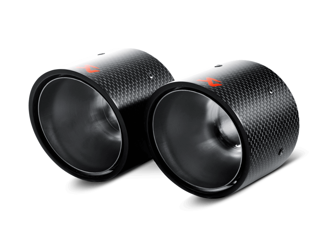 Embouts en carbone Akrapovic AKRA/TP-MINR56/57-CA