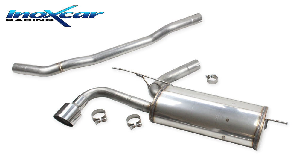 Silencieux arrière inoxcar BMF40.04.10RA
