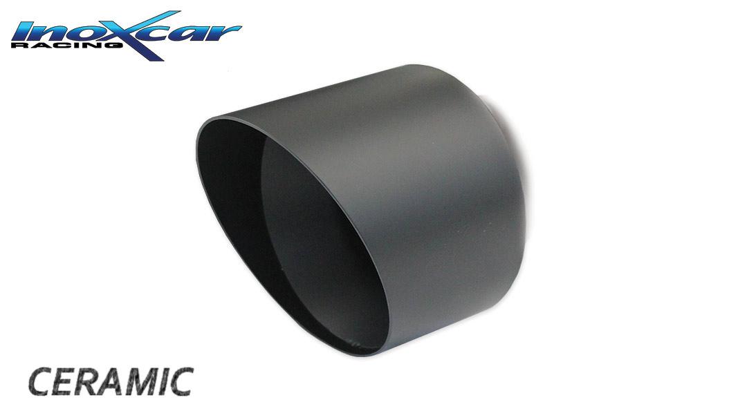 Silencieux arrière inoxcar WGO.40.10CBLACK