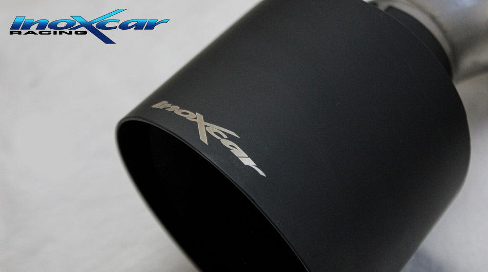 Silencieux arriere inoxcar ALSTE.03.114CBLACK