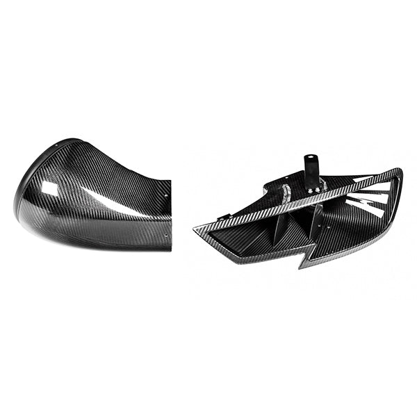 Prise d'air de phare en carbone Eventuri EVE-ST38V8S-CF-HDP