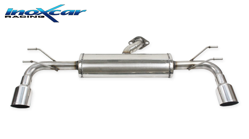 Silencieux arrière inoxcar MAZD.09.RA