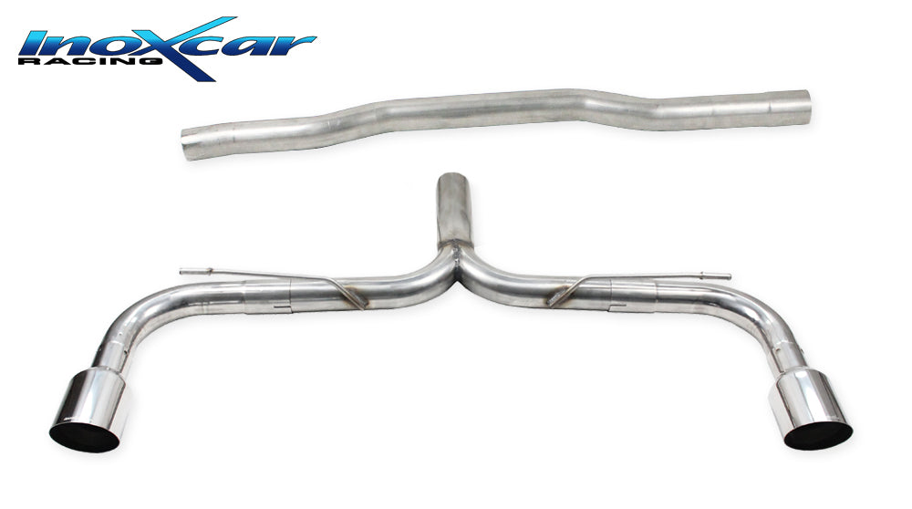 Tube arrière inoxcar MICO.38.10RA