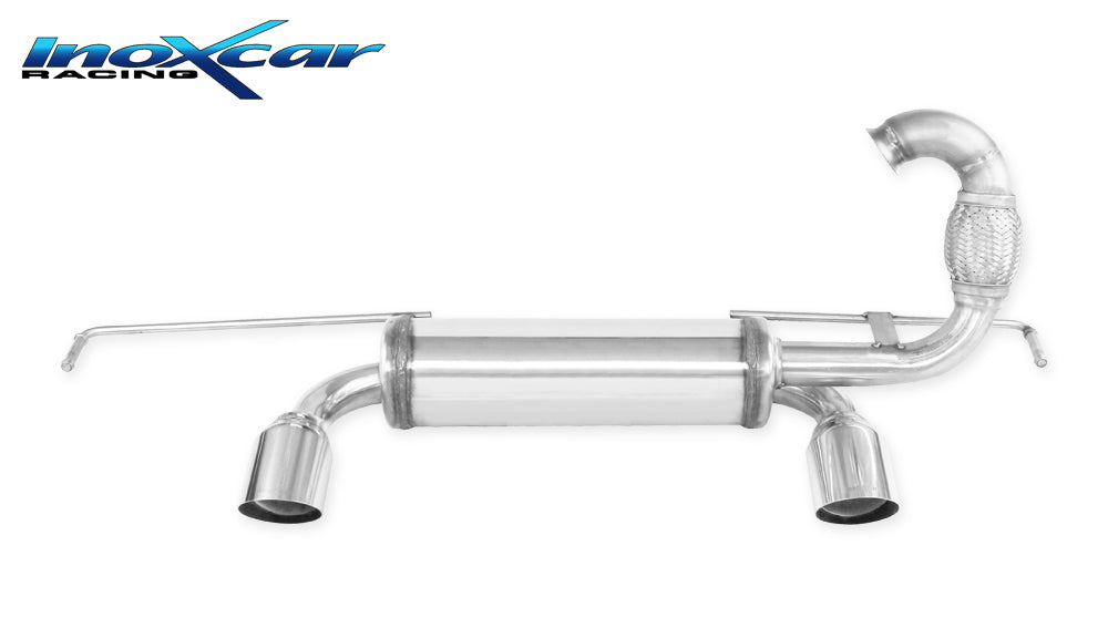 Silencieux arrière inoxcar RETW.09.RA