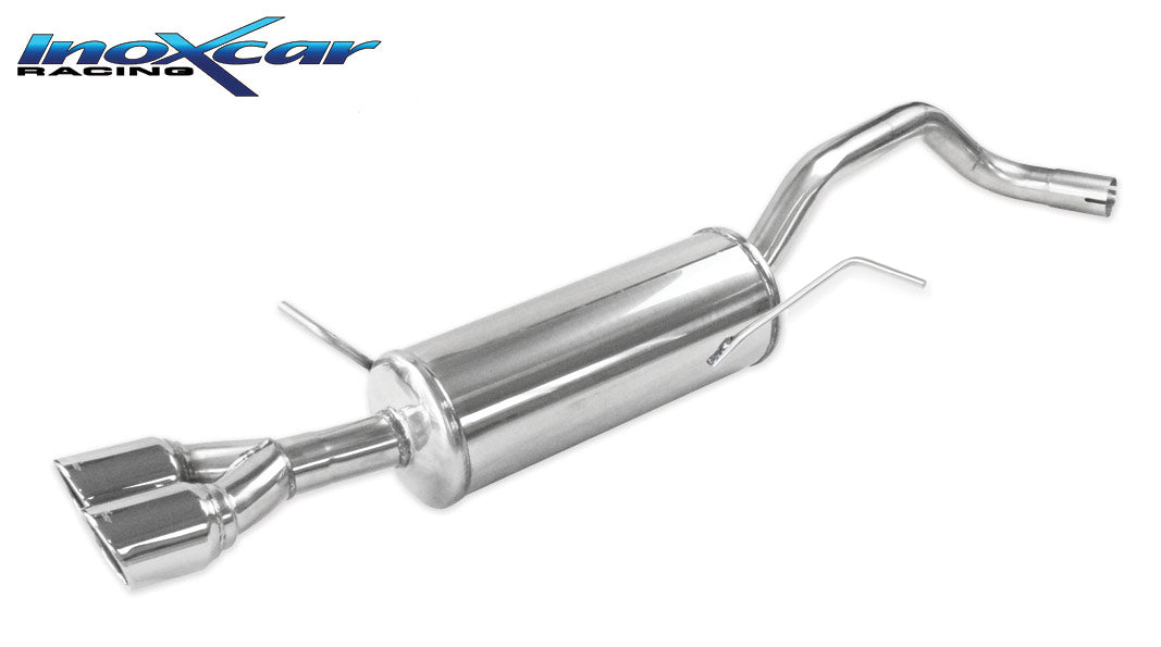 Silencieux arrière inoxcar SEIB.25.XR80