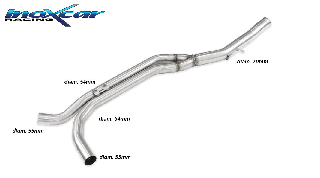 Tube central inoxcar TCMACAN.01
