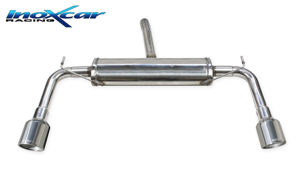 Silencieux arriere inoxcar TWAL.15.102