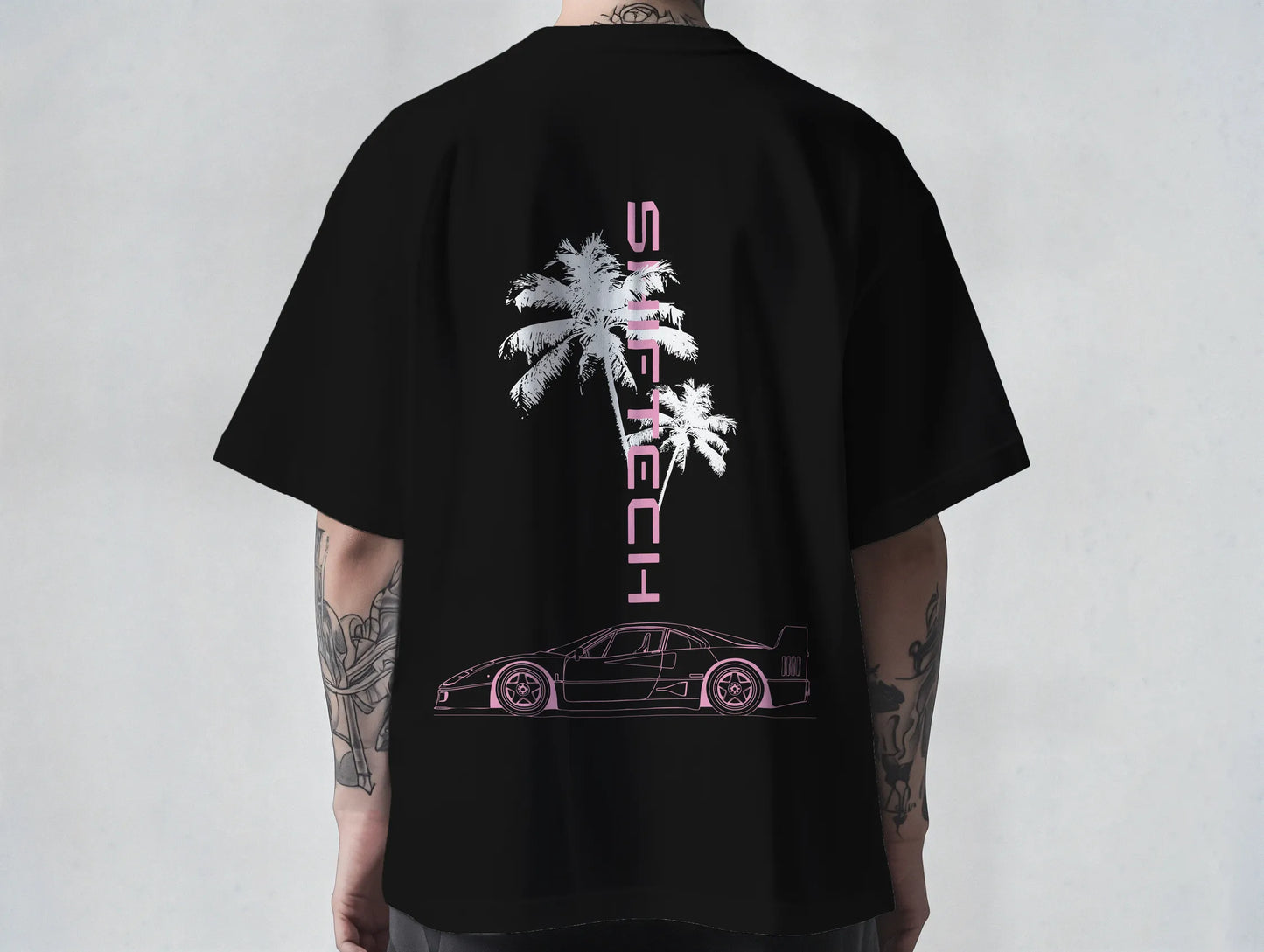 T-SHIRT NOIR 500 FERRARI SUMMER 2026