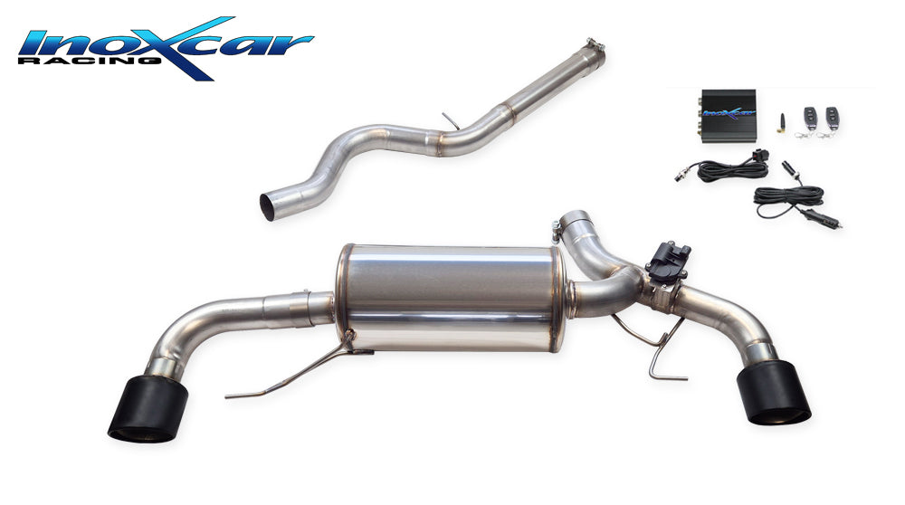 Catback Inoxcar VALV.BMG42.01.XR10BLACKMATT