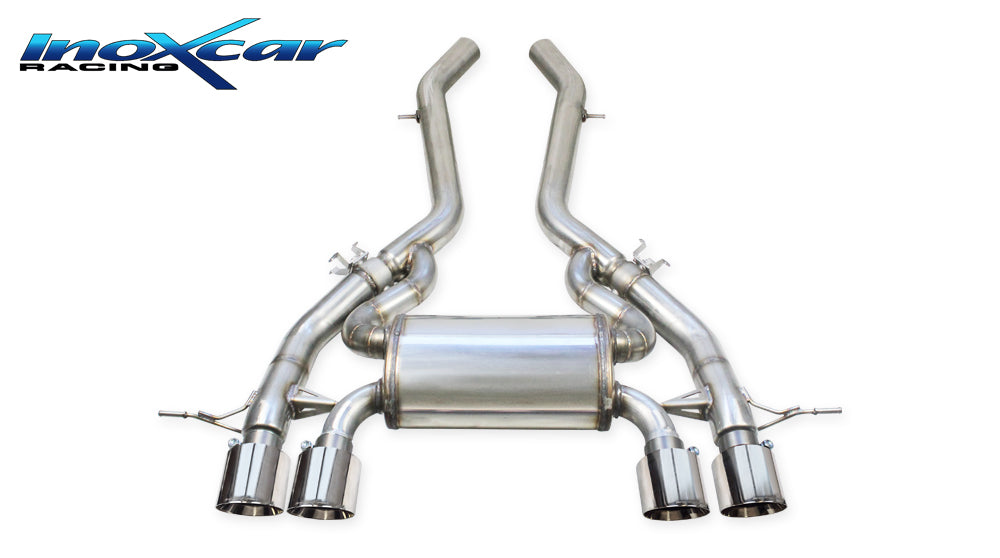 Silencieux arriere à valve inoxcar VALV.BMG81.10RS