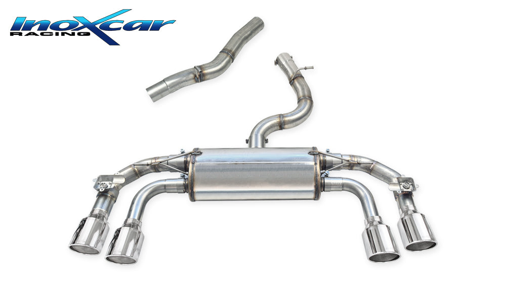 Catback INOXCAR VALV.GOLF8R.01.XR11