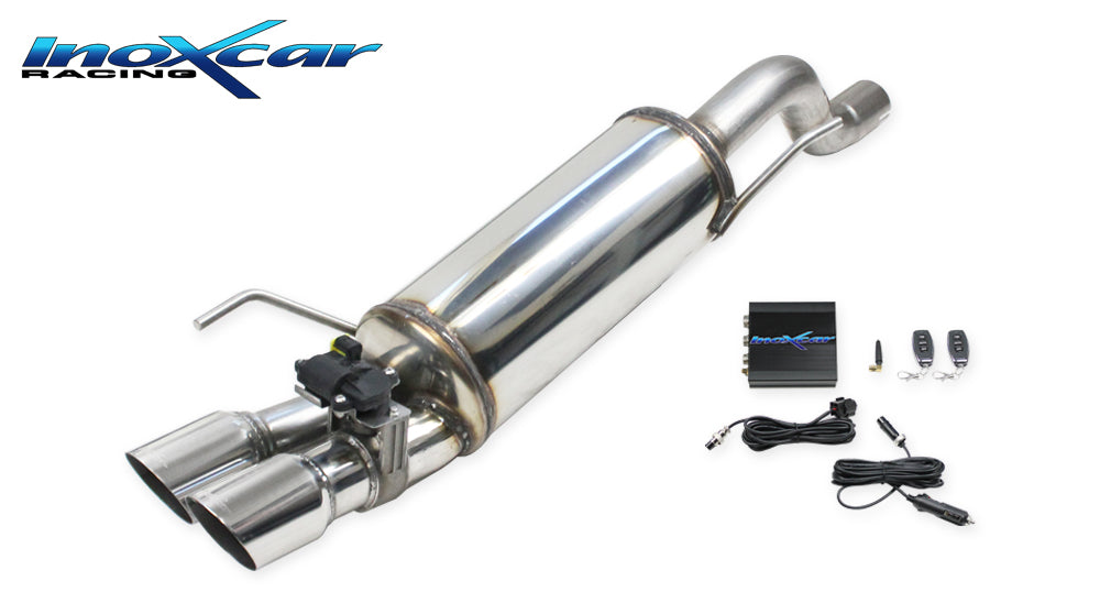 Silencieux arriere inoxcar VALV.PUNTO.01