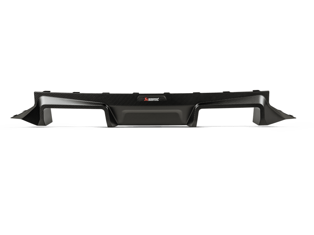 Diffuseur en carbone mat Akrapovic DI-BM/CA/10/M