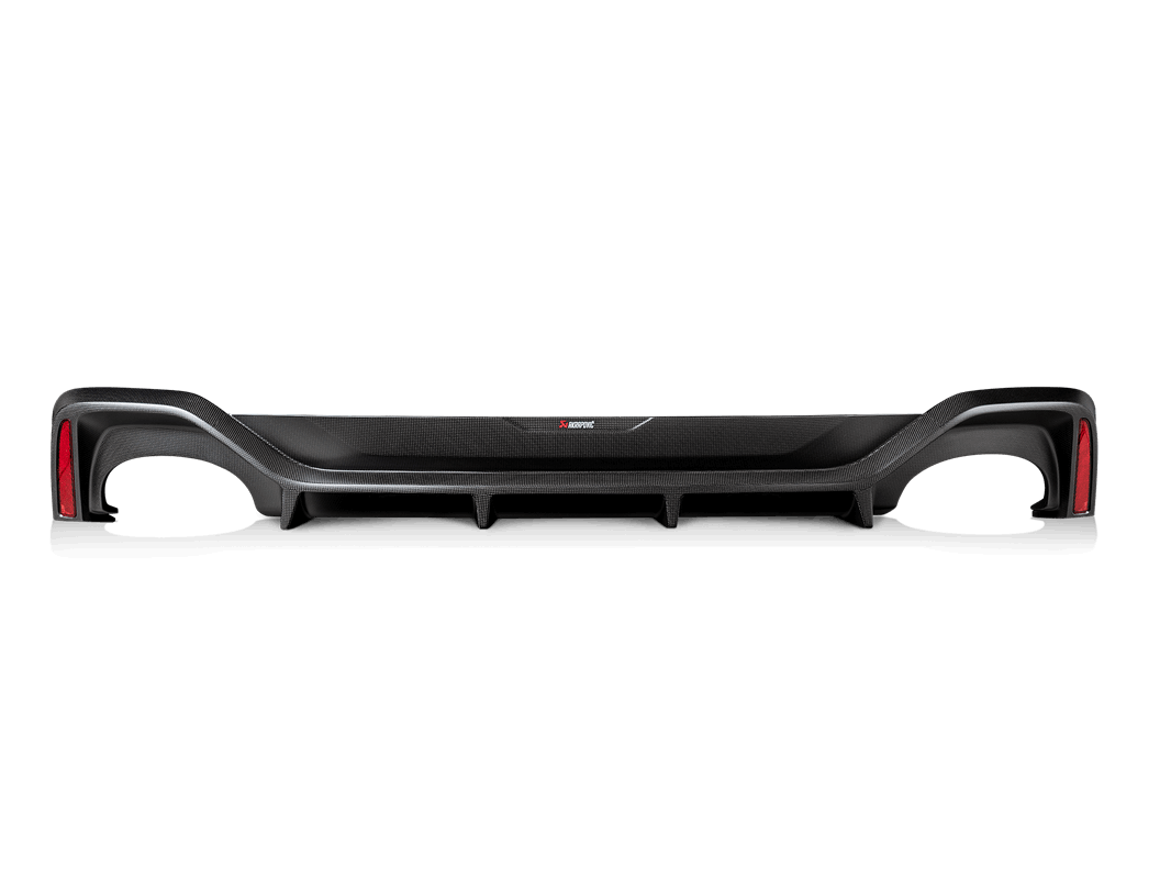 Diffuseur en carbone mat Akrapovic DI-AU/CA/1/M
