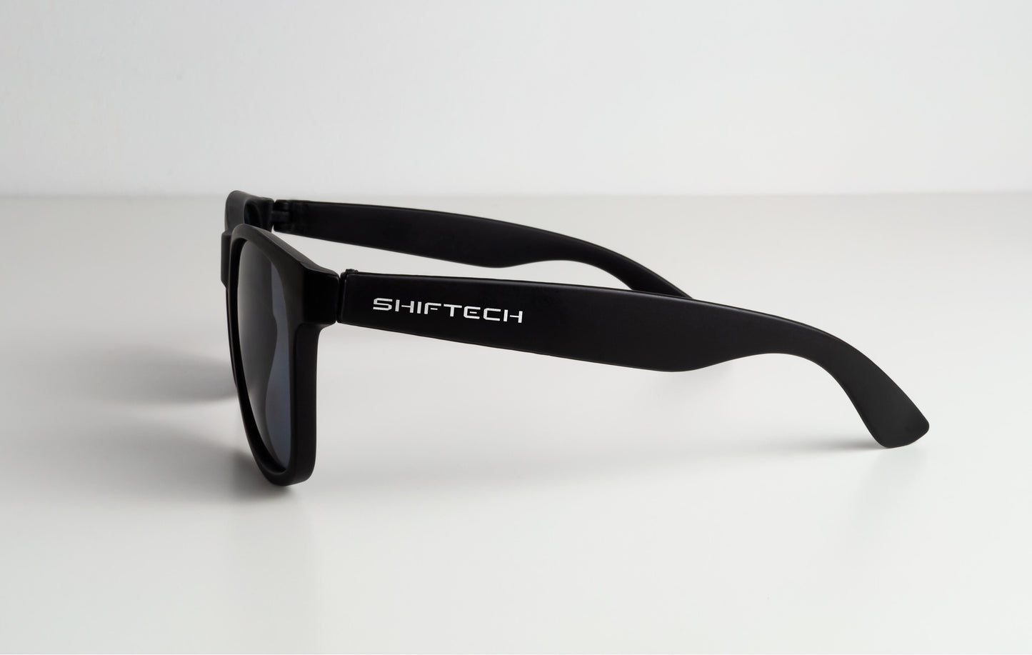 LUNETTES SOLAIRE NOIR VERRES BLEU SHIFTECH BLANC - UNISEXE