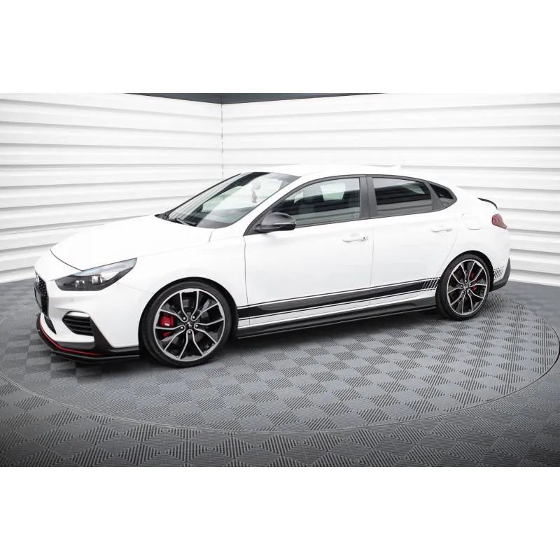 Sports Durabilité Rajouts Des Bas De Caisse V.1 Hyundai I30 N Mk3 / Mk3 FL Hatchback / Fastback HYI303NCNC-SD2BRB