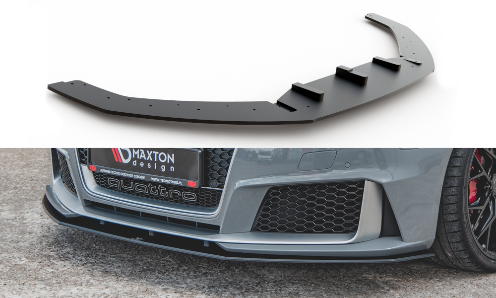 Sport Durabilité Lame Du Pare-Chocs Avant Audi RS3 8V Sportback AURS38VCNC-FD3BRB