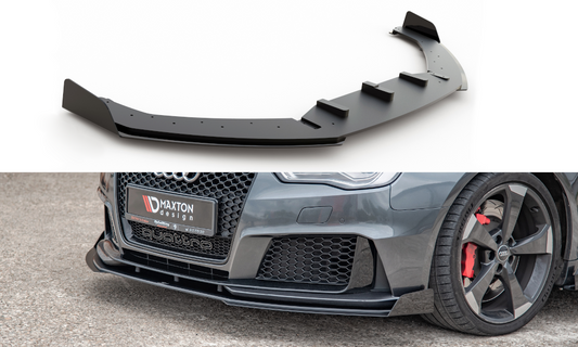 Sport Durabilité Lame Du Pare-Chocs Avant + Flaps Audi RS3 8V Sportback AURS38VCNC-FD3B+FSF1G
