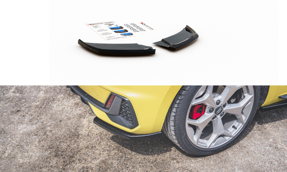 Lames De Pare-Chocs Arrière Latérales Audi A1 S-Line GB AU-A1-GB-SLINE-RSD1G