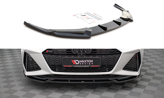 Lame Du Pare-Chocs Avant V.1 Audi RS6 C8 / RS7 C8 AU-RS6-C8-FD1G