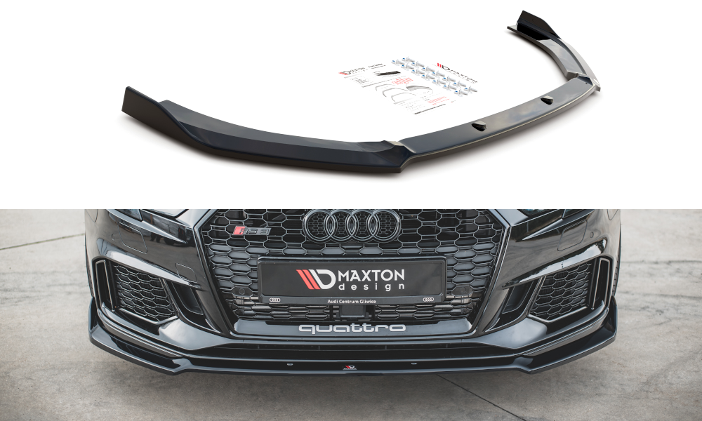 Lame Du Pare-Chocs Avant V.3 Audi RS3 8V FL Sportback AU-RS3-8VF-FD3G