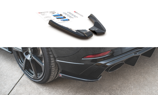 Lames De Pare-Chocs Arrière Latérales V.2 Audi RS3 8V Sportback Facelift AU-RS3-8VF-RSD2G