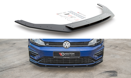 Sport Durabilité Lame Du Pare-Chocs Avant VW Golf 7 R / R-Line Facelift VWGO7FRCNC-FD2B