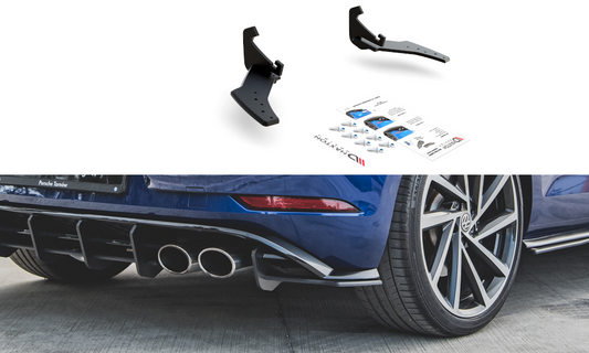 Sport Durabilité Lame Du Pare Chocs Arriere VW Golf 7 R Facelift VWGO7FRCNC-RSD1B