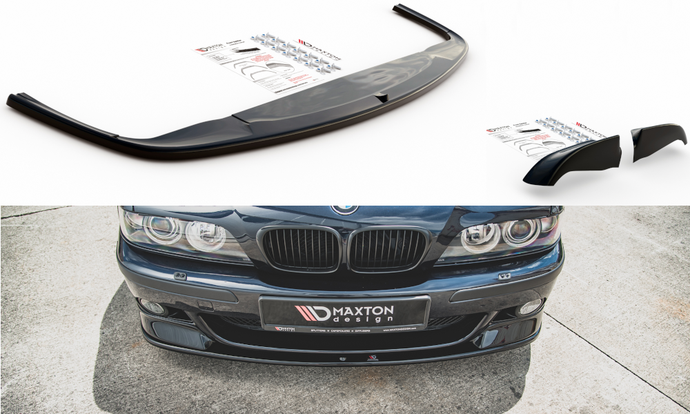 Lames De Pare-Chocs Avant Latérales + Lame Du Pare-Chocs Avant  BMW M5  / 5 M-Pack E39 BM-5-39-M-FD2G+FDS1G