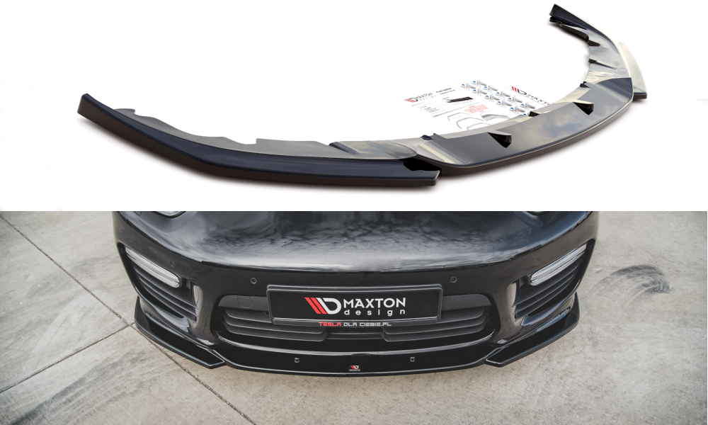Lame Du Pare-Chocs Avant V.2 Porsche Panamera Turbo 970 Facelift PO-PA-970-T-FD2G