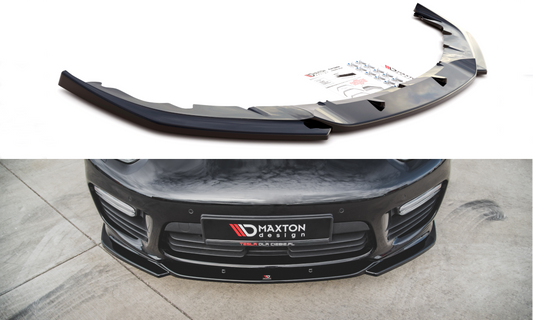 Lame Du Pare-Chocs Avant V.2 Porsche Panamera Turbo 970 Facelift PO-PA-970-T-FD2G