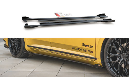 Sports Durabilité Rajouts Des Bas De Caisse + Flaps Volkswagen Arteon R-Line VWAR1RLINECNC-SD1B+SF1G