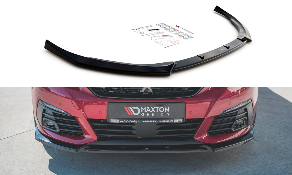 Lame Du Pare-Chocs Avant V.1 Peugeot 308 GT Mk2 Facelift PE-308-2F-GT-FD1G