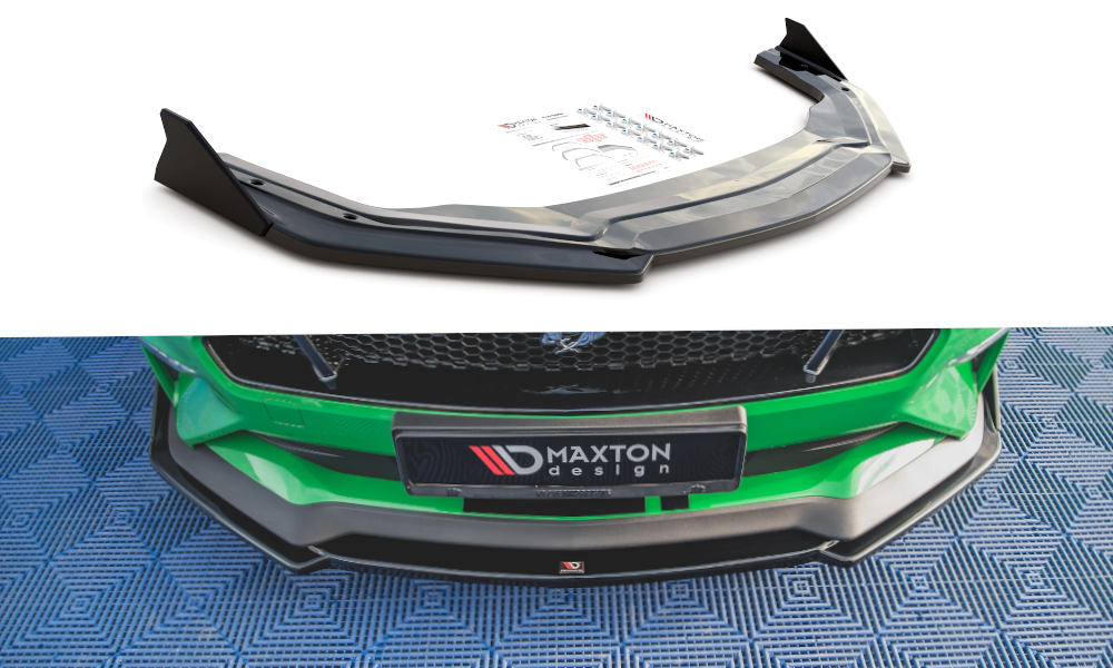 Lame Du Pare-Chocs Avant V.2 + Ailerons Ford Mustang GT FO-MU-6F-GT-FD2G+FSF