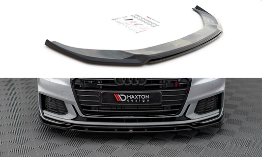 Lame Du Pare-Chocs Avant V.3 Audi A6 S-Line / S6 C8  AU-A6-C8-SLINE-FD1G+FD1RG