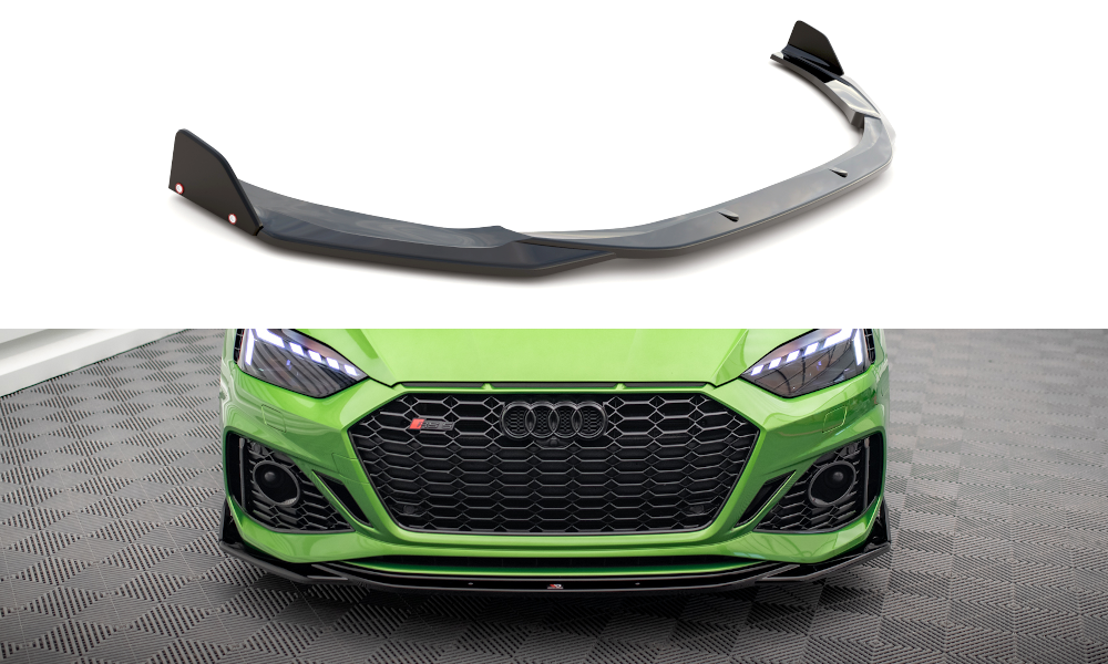 Lame Du Pare-Chocs Avant V.1 + Ailerons Audi RS5 F5 Facelift AU-RS5-2F-FD1G+FSF