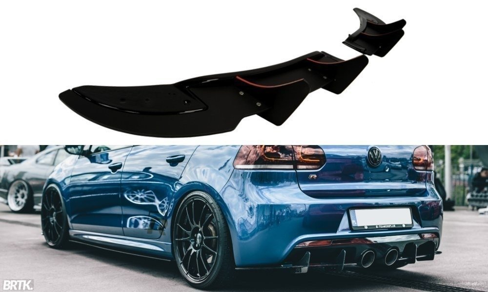 LAME DU PARE CHOCS ARRIERE VW GOLF VI R (CNC) VW-GO-6-R-CNC+RSD2G