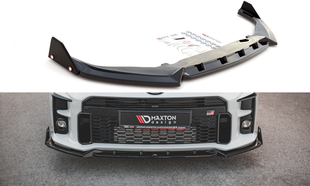 Lame Du Pare-Chocs Avant V.2 + Ailerons Toyota GR Yaris Mk4 TO-YA-4-GR4-FD2G+FSF