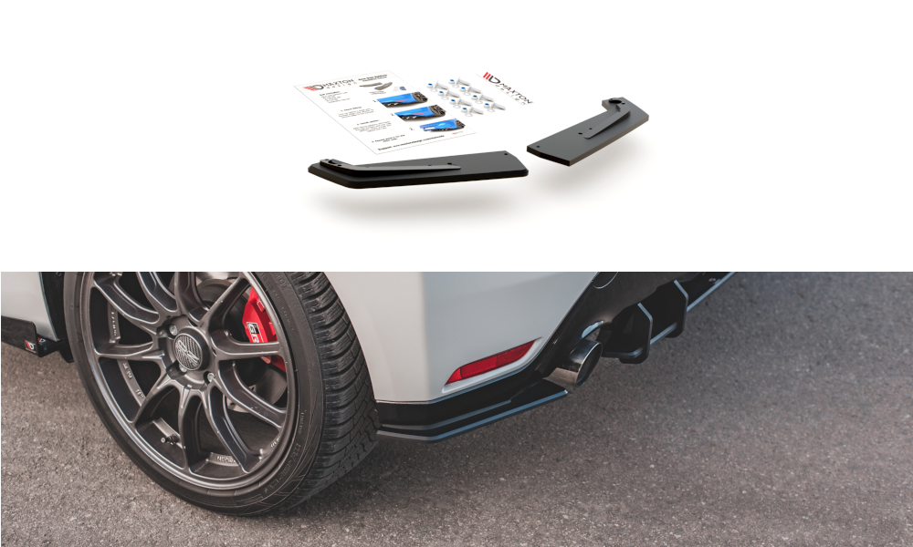 Sport Durabilité Lame Du Pare Chocs Arriere Toyota GR Yaris Mk4 TOYA4GR4CNC-RSD1B