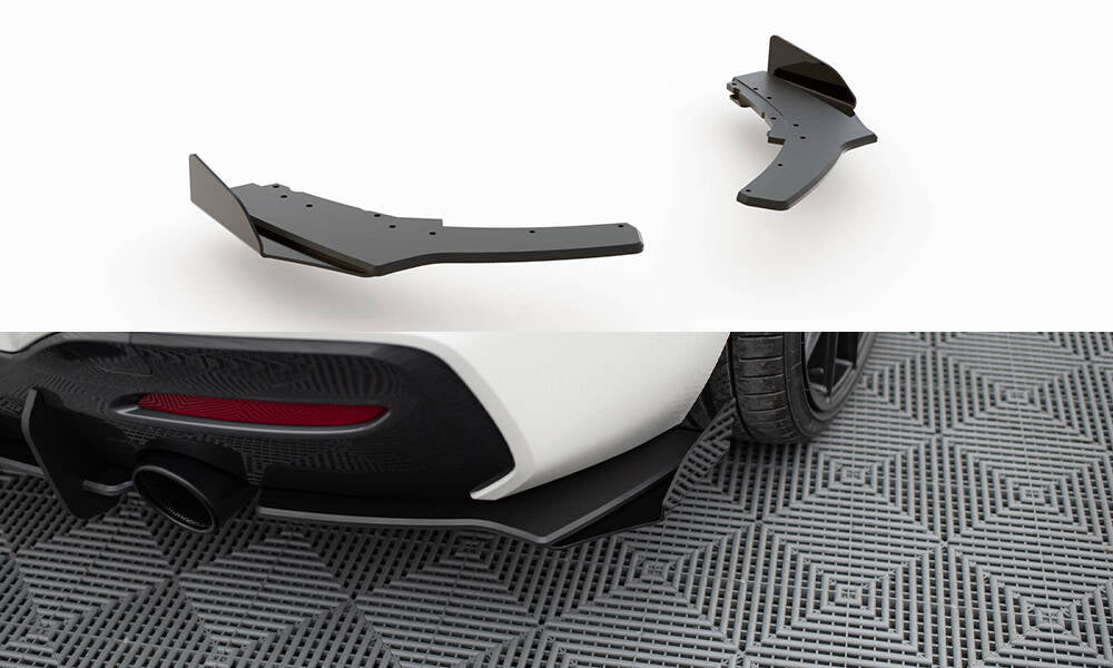Sport Durabilité Lame Du Pare Chocs Arriere V.2 + Flaps BMW 1 F20 M140i  BM1F20FMCNC-RSD2B+RSF1G