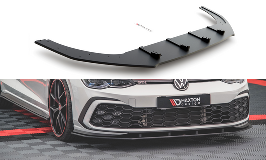 Sport Durabilité Lame Du Pare-Chocs Avant Volkswagen Golf GTI / GTE / R-Line Mk8 VWGO8GTICNC-FD1B