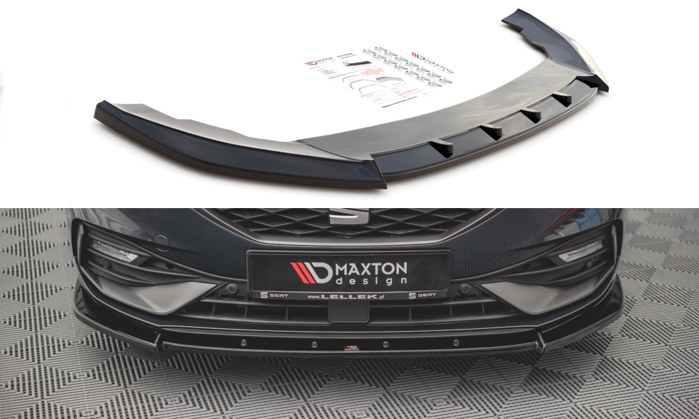 Lame Du Pare-Chocs Avant V.1 Seat Leon FR Mk4 SE-LE-4-FR-FD1G