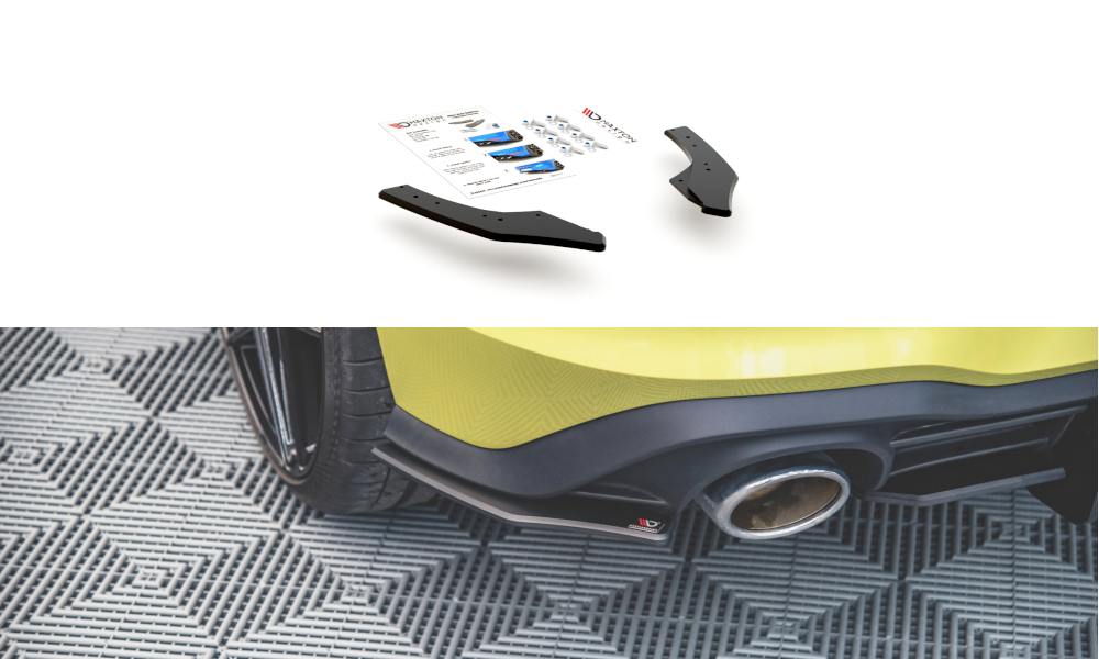 Sport Durabilité Lame Du Pare Chocs Arriere Volkswagen Golf 8 GTI Clubsport VWGO8GTICSCNC-RSD1B