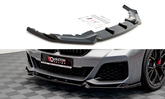 Lame Du Pare-Chocs Avant V.1 BMW 5 G30 Facelift M-Pack BM-5-G30F-MPACK-FD1G