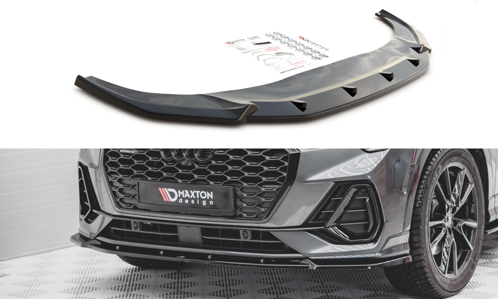 Lame Du Pare-Chocs Avant V.2 Audi Q3 Sportback S-Line AU-Q3-2-SLINE-SB-FD2G