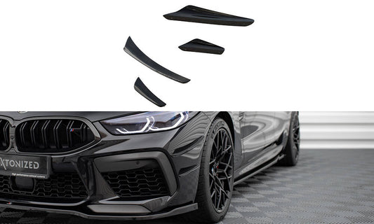 Ailes de pare-chocs avant (Canards) BMW M8  Gran Coupe F93 / Coupe F92 BM-M8-G16-CAN1