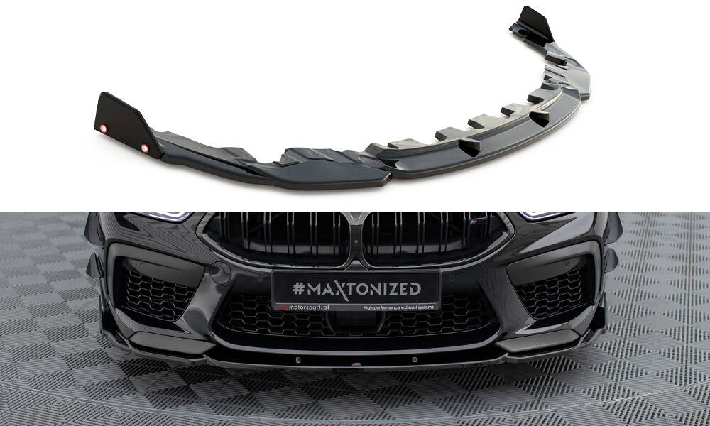 Lame Du Pare-Chocs Avant V.1 + Ailerons BMW M8  Gran Coupe F93 / Coupe F92 BM-M8-G16-FD1G+FSF